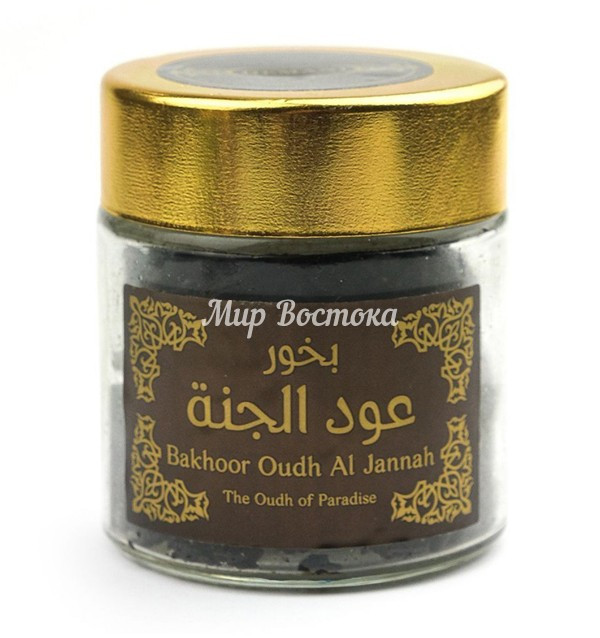 Бахур, благовоние "Bakhoor Oudh Al Jannah - The Oudh of Paradise" (170 г), фото 1