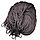 Полиэфирный шнур без сердечника, 3мм, пасма ⠀ черно-коричневый, фото 8