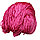Полиэфирный шнур без сердечника, 3мм, пасма ⠀ ярко-розовый, фото 4