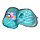 Пряжа "Baby" в крапинку для ручного вязания голубой, фото 2