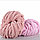 Пряжа для ручного вязания ярко-розовый, фото 8