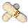 Пряжа для ручного вязания ,плюшевая айвори, фото 4