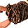 Пряжа для ручного вязания ,плюшевая темно-коричневый, фото 6