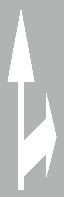 Дорожный трафарет 1.18 Стрелка прямо направо Пластик, 0.5мм
