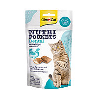 418285 GimCat Nutri Pockets Dental, Дентал, 60 г.