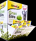 407197 GimCat GrasBits, витаминные шарики для очистки желудка с кошачьей травой, пакетик 15г.