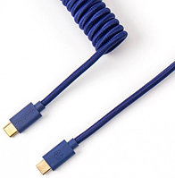 Кабель Type-A/Type-C Keychron Coiled Cable Blue CABL_KEYCHRON