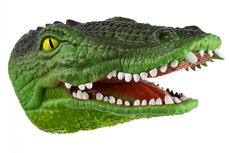 Игрушка-перчатка Same Toy Крокодил зеленый X374Ut - фото 1 - id-p114876462