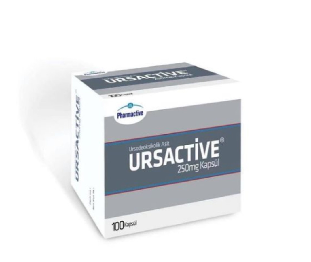 Урсосан Ursactive Pharmactive 250мг/1 капсула (100 капсул)