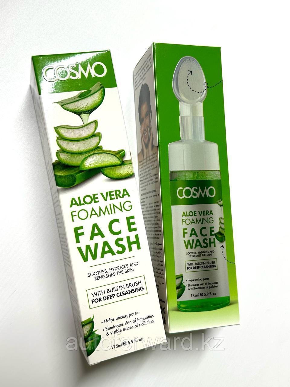 Cosmo Face wash Пенка для лица Aloe VERA 175 мл - фото 3 - id-p115253679