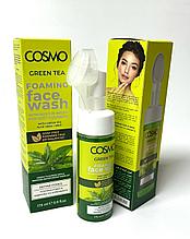 Cosmo Face wash Пенка для лица GREEN TEA 175 мл