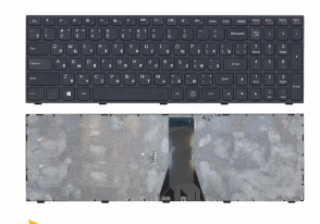 Клавиатура для ноутбука Lenovo IdeaPad G50-70, RU, черная - фото 1 - id-p115253903