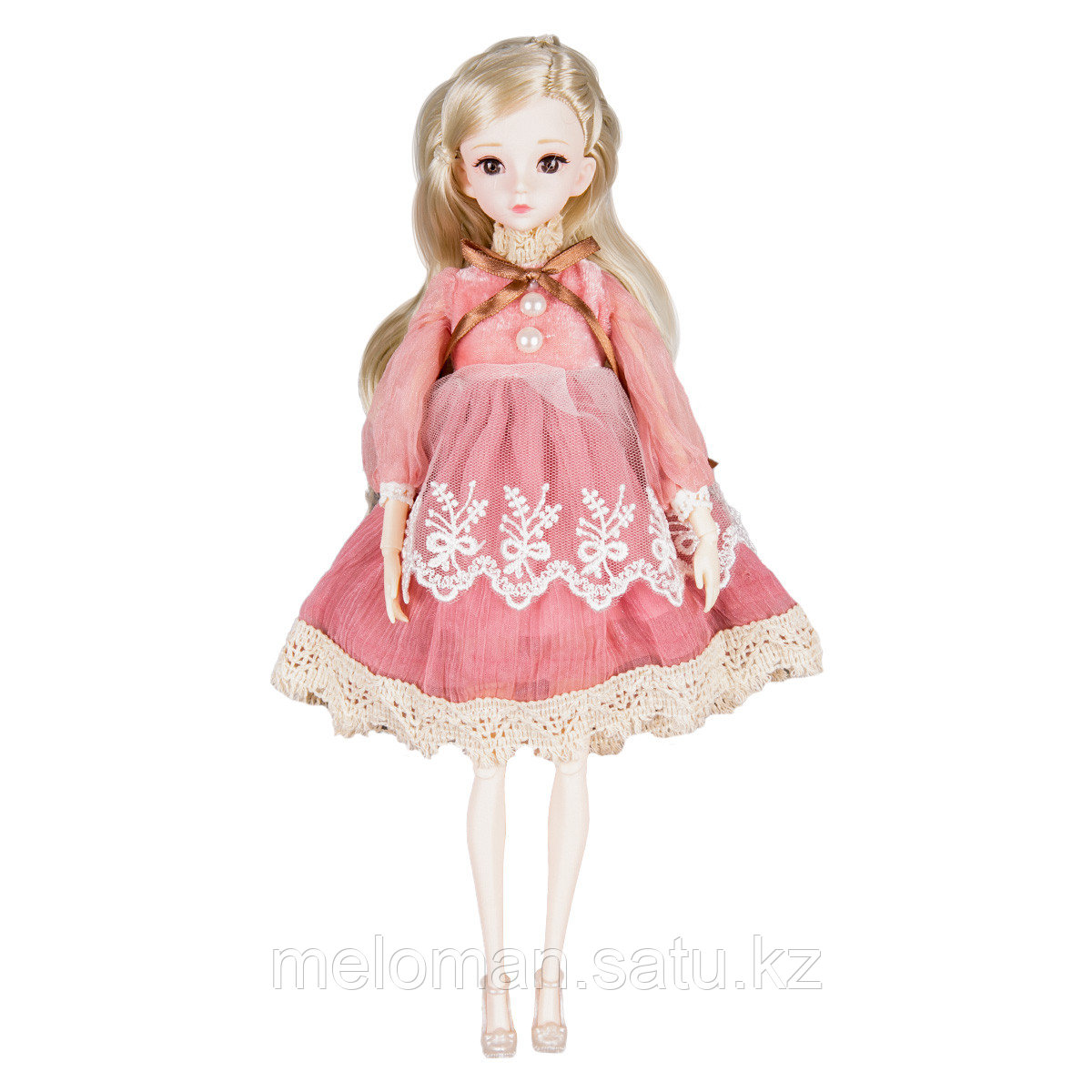 Sariel: Кукла блондинка в розовом пышном платье, 29 см - фото 1 - id-p115254097