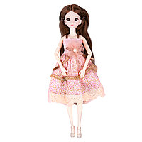 Sariel: Кукла брюнетка в винтажном платье, 29 см