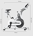 Тренажер SpinBike (черный) AF-5500, фото 4