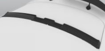 Карбоновый спойлер на крышу для BMW i4 G26 2021-2024+ - фото 1 - id-p115254649