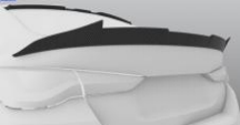Карбоновый спойлер на крышку багажника для BMW i4 G26 2021-2024+