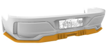 Карбоновый диффузор заднего бампера для BMW 7 серии G70 2022-2024+