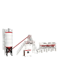 Бетонный завод HZS 35 (35 м3/ч)
