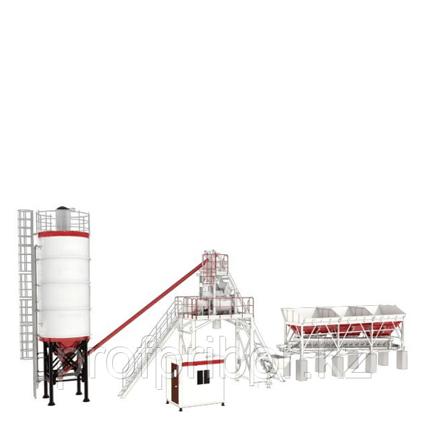 Бетонный завод HZS 35 (35 м3/ч) - фото 1 - id-p115255477