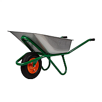 Тачка садовая (строительная) , усиленная, грузоподъемность - 200 кг, объем кузова - 90 л Palisad