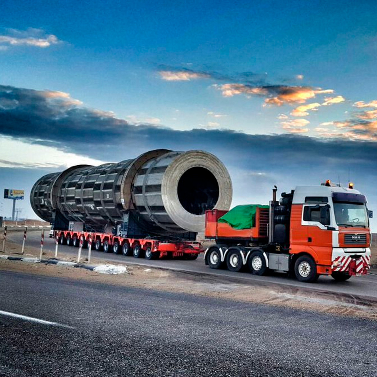 Перевозка негабаритных грузов из Норвегии в Казахстан