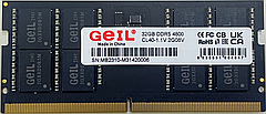 Оперативная память для ноутбука 16GB GEIL 4800MHz DDR5 SO-DIMM PC5-38400 GS516GB4800C40S Bulk