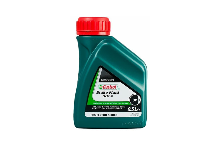 Тормозная жидкость CASTROL DOT-4 Brake Flluid 500ml. / Тежегіш сұйықтық