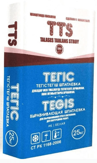 Шпатлёвка выравнивающая 25 кг TTS