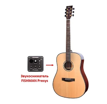 Kaysen K-X850SS N EQ Solid электроакустикалық гитара