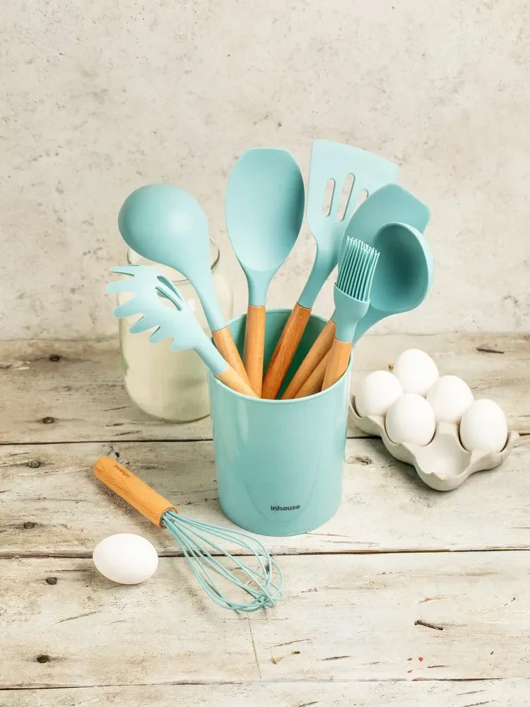 Кухонный набор FLORA 9 пр. Inhouse (IHFLR9BU), фото 1