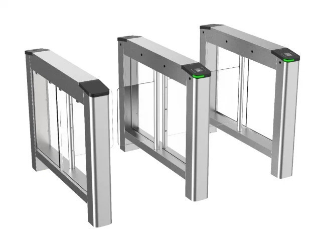 Турникет с распашными створками Hikvision DS-K3B220LX-L/Pg-Dp65 (левый крайний элемент)