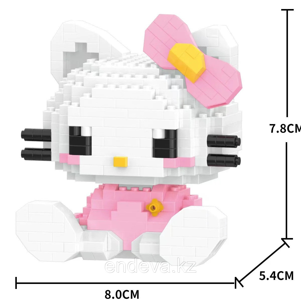 3д конструктор из миниблоков Hello Kitty - фото 3 - id-p115265452