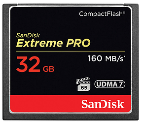 Карта памяти SanDisk CompactFlash 32GB 160mb/s