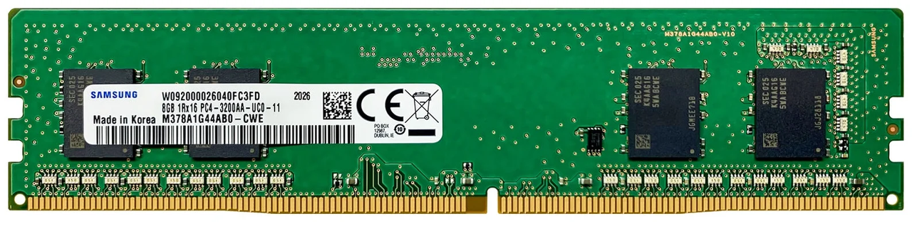 Оперативная память 8GB DDR4 3200 MHz Samsung M378A1G44AB0-CWEDY