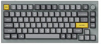 Клавиатура Keychron Q1-N3Z Grey Knob Brown Switch RGB Hot-Swap Gateron G pro Mechanical Q1N3Z_Keychron