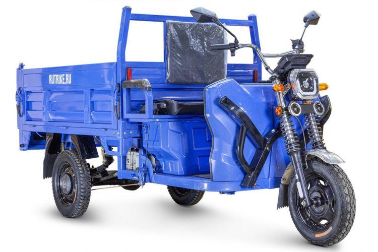 Грузовой электрический трицикл Rutrike D5 1700 гидравлика (Темно-синий матовый) - фото 1 - id-p115267099