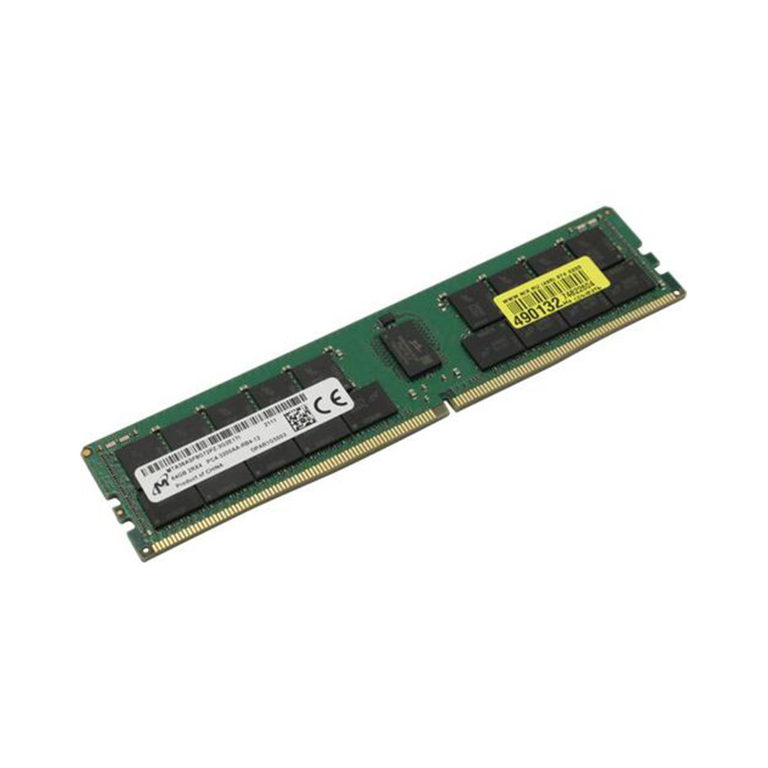 Модуль памяти MICRON MTA36ASF8G72PZ-3G2F1 DDR4 RDIMM 64GB 2Rx4 3200 CL22 (16Gbit) - фото 1 - id-p115269937