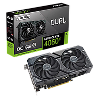 Видеокарта ASUS GeForce RTX4060Ti OC 16Gb (DUAL-RTX4060TI-O16G)