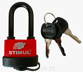 Замок навесной STIMYL 68×131×30 мм (длина×высота×толщина) водонепроницаемый.