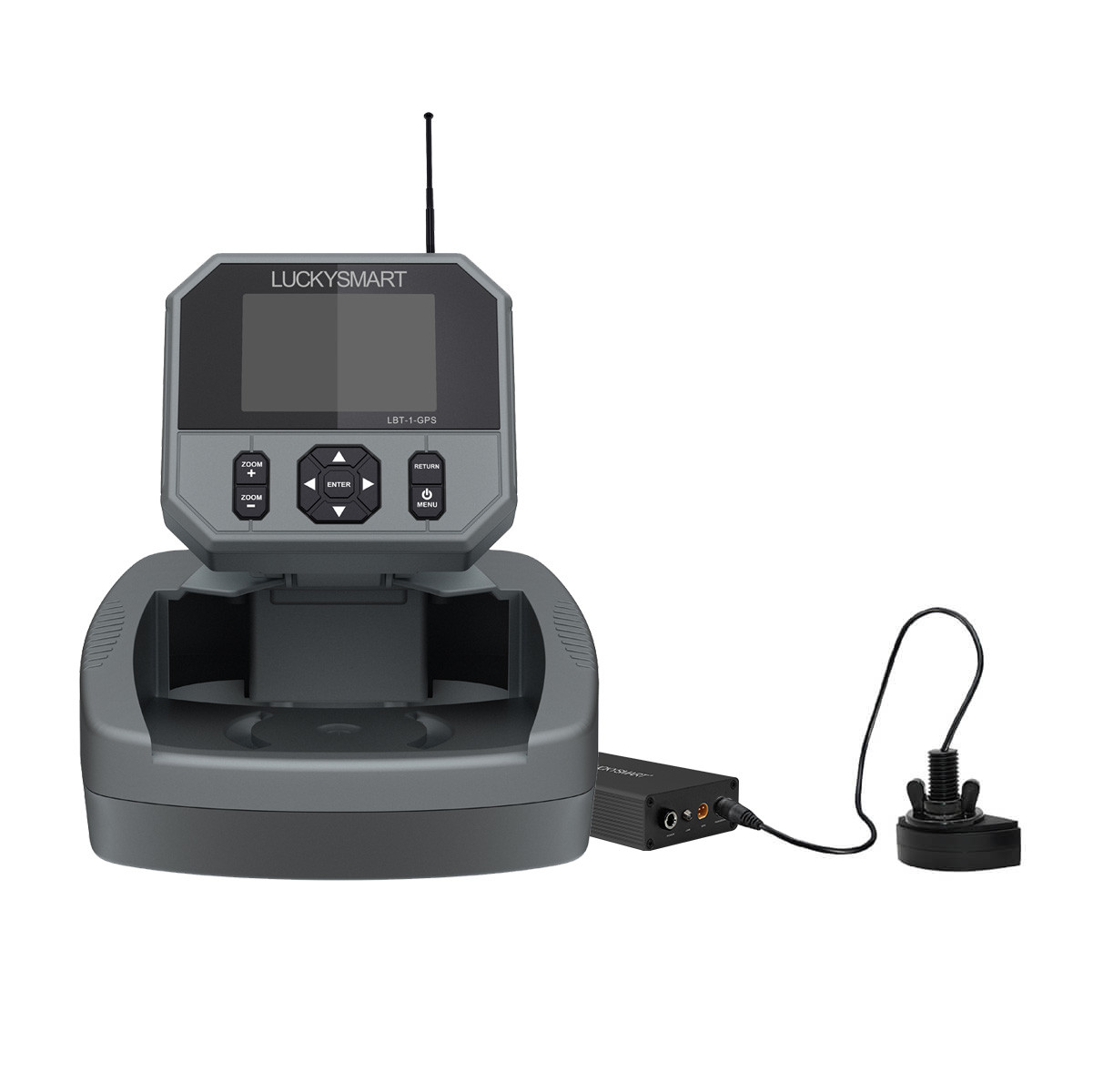 Эхолот Luckysmart LBT-1-GPS и Кораблик для забрасывания датчика