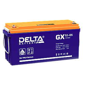 Аккумуляторная батарея Delta GX 12-65 (12V / 65Ah)