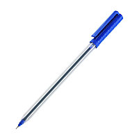 Ручка шариковая масляная Pensan Triball, узел-игла 0.5 мм, шестигранная, чернила синие