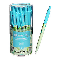 Ручка шариковая автоматическая BrunoVisconti HappyClick "Коалы-очаровашки", узел 0.5 мм, синие черн