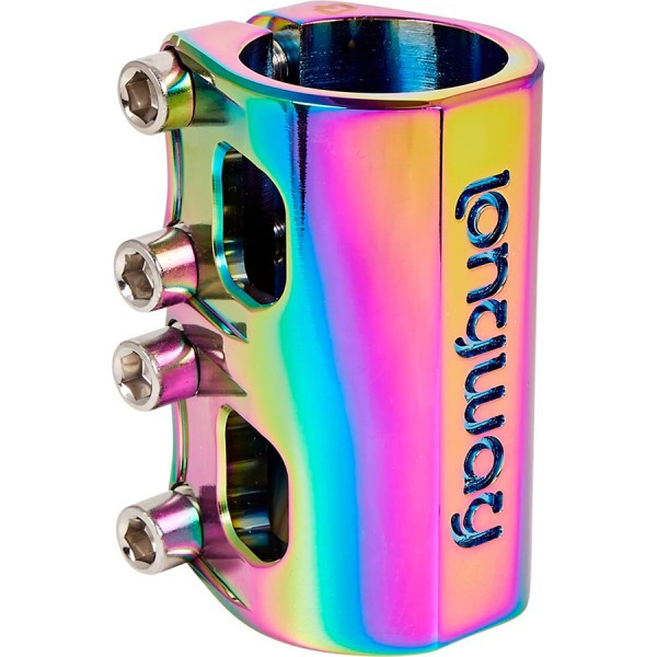 Зажим руля для трюкового самоката Quattro SCS Clamp-NeoChrome, фото 1