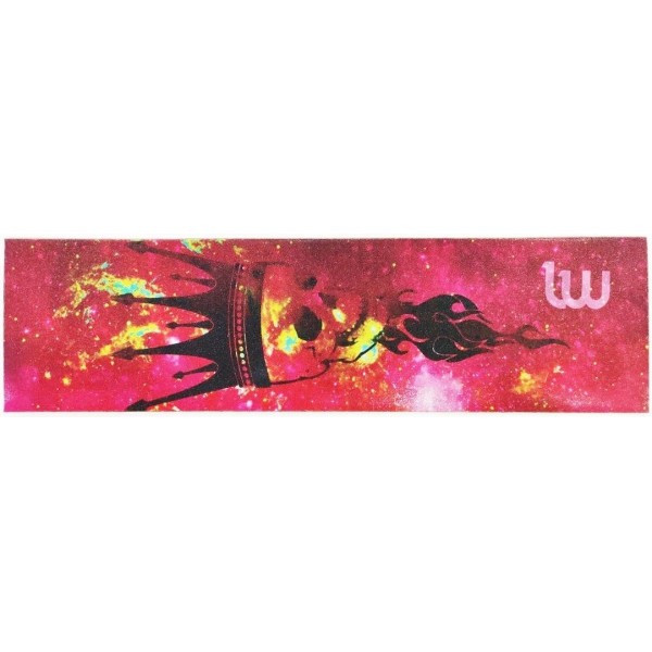 Шкурка для деки Longway  Skull King Red griptape160*580 mm