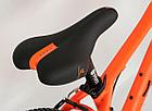 Подростковый горный велосипед HARO Flightline 24" Matte Orange / Black, фото 3