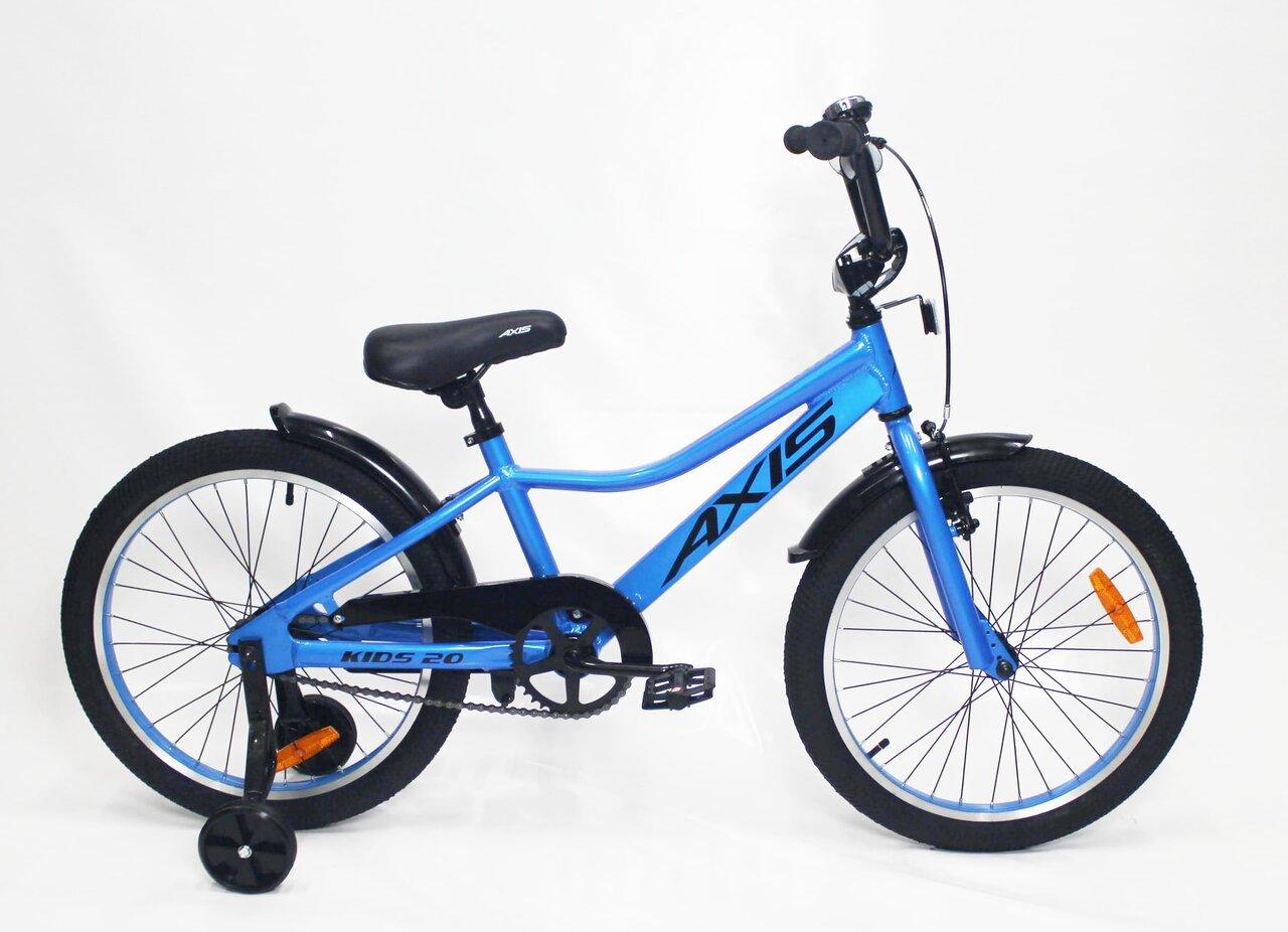 Детский велосипед AXIS KIDS 20 (2024) Blue/Black - фото 1 - id-p115277903
