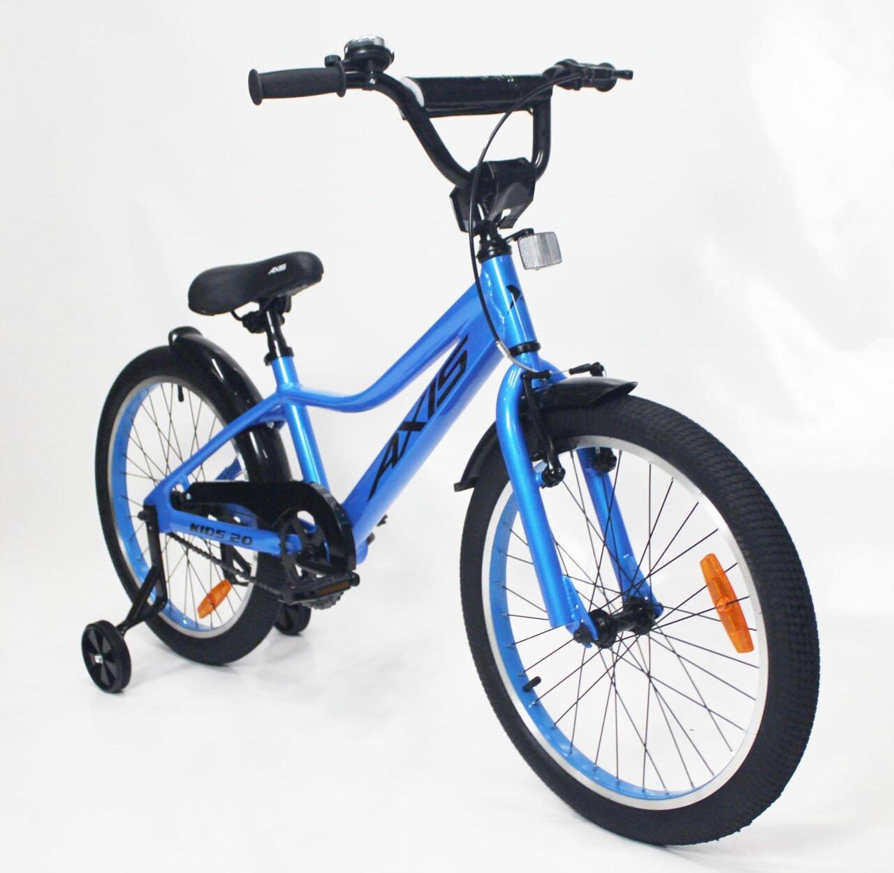 Детский велосипед AXIS KIDS 20 (2024) Blue/Black - фото 3 - id-p115277903