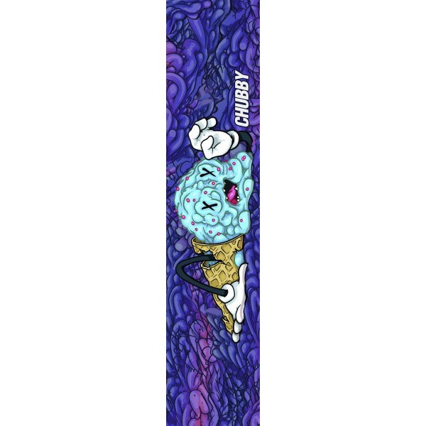Наждачка для деки Chubby Splatter Pro Scooter Grip Tape (Ice) - фото 1 - id-p114512176